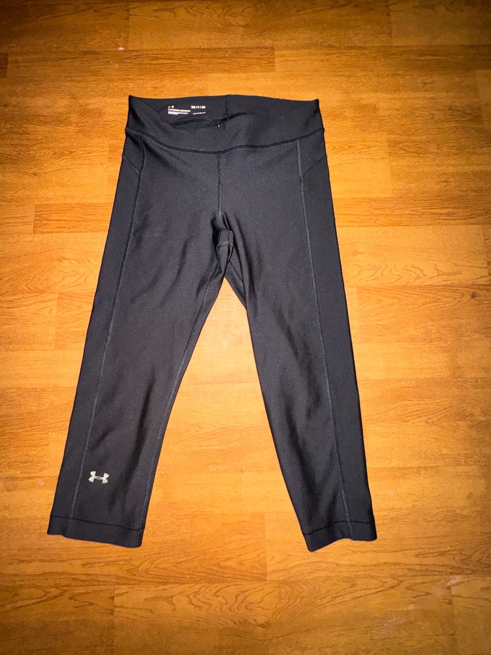 Under Armour Black Athletic Capri Leggings